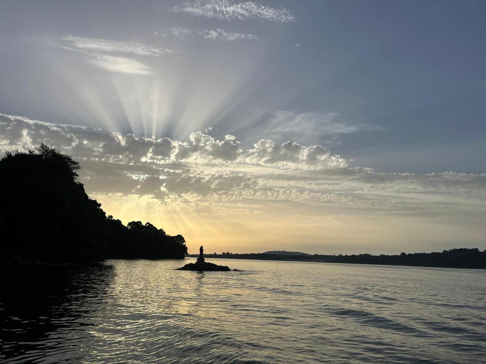 Appartamento Bonita Casa en Pontedeume Esterno foto